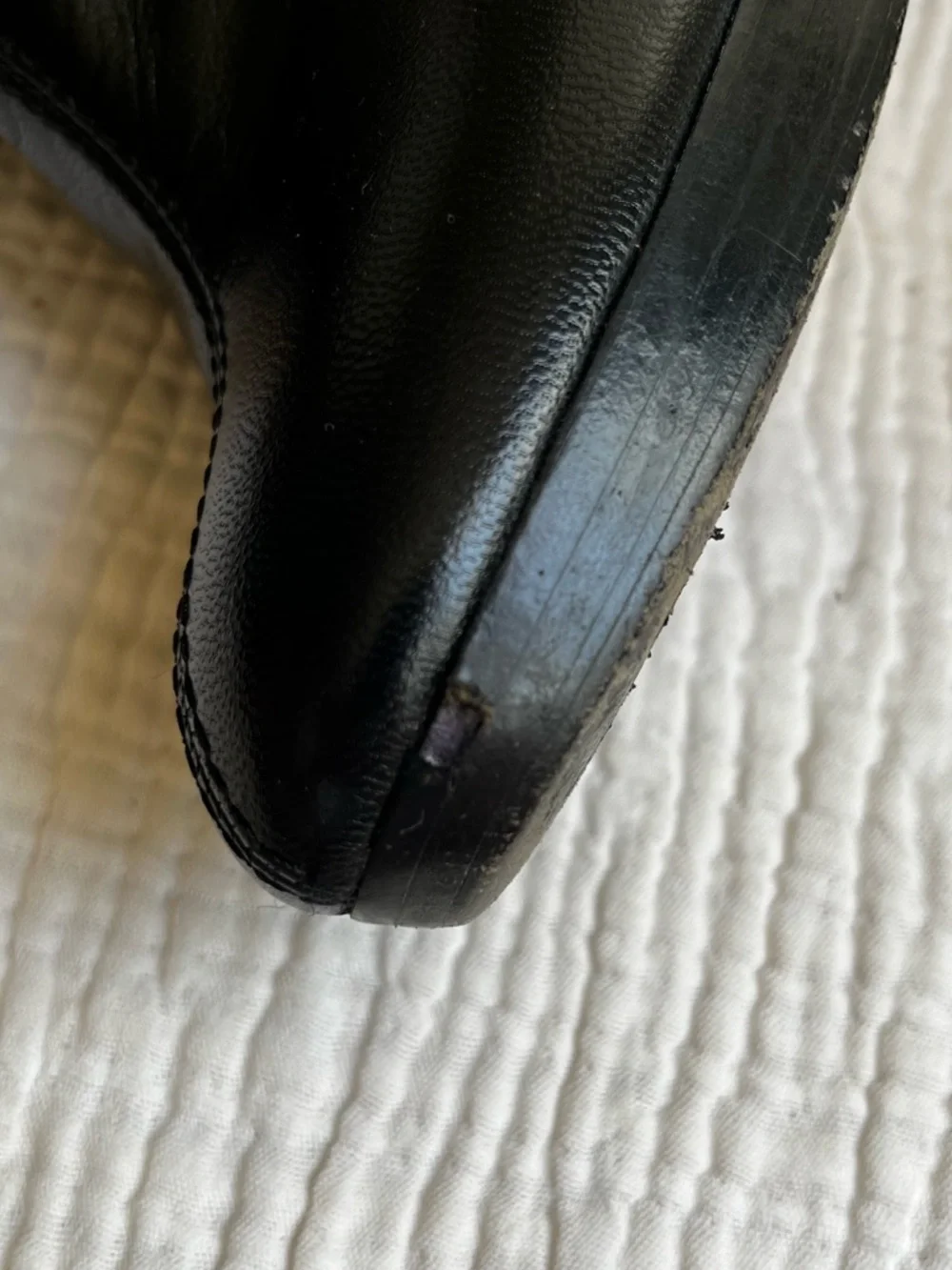 Tory Burch Black Gold Whitney Heeled Logo Ankle Boots Booties Size 10